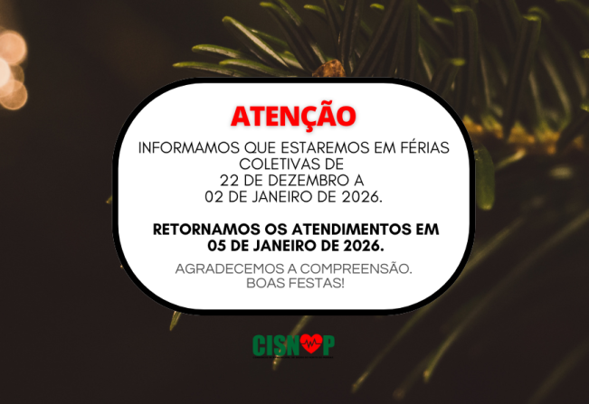 AVISO DE FÉRIAS COLETIVAS